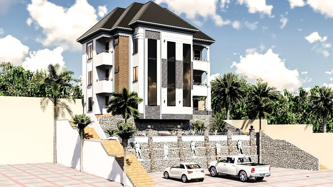 Contemporary Duplex